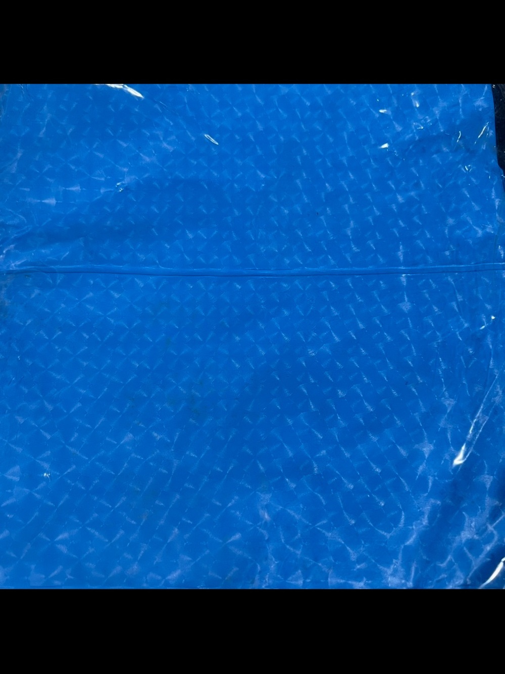 vtg Sun-sationals inflatable pool mattress 72 x 27 heavy-duty vinyl Blue NWT - Picture 5 of 5